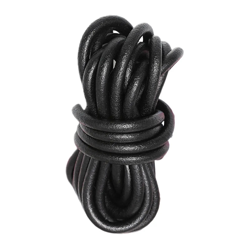 5 Yards 8mm Leather String Cord for Jewelry Making Necklaces Crafts