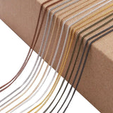 5 m/lot Necklace Chains 1.3 1.6 2.0 2.5 mm Jewelry Findings DIY