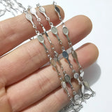 5m Stainless Steel Badminton Racket Chain DIY Jewelry Finding Chains
