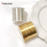 5m Silver Plated Copper Wire for Jewelry Making DIY Beading Wire Jewelry Cord