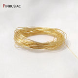 5m Silver Plated Copper Wire for Jewelry Making DIY Beading Wire Jewelry Cord