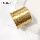 5m Silver Plated Copper Wire for Jewelry Making DIY Beading Wire Jewelry Cord