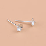5 Pairs 925 Sterling Silver Earring DIY Making Materials