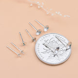 5 Pairs 925 Sterling Silver Earring DIY Making Materials