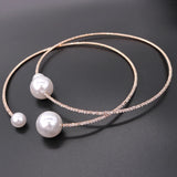 5 pcs Pearl Pendant Necklace Collar-Accessories DIY Choker Jewelry Making