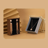 5 pcs Bowknot Jewelry Packaging Box Dustproof Collection Organizer