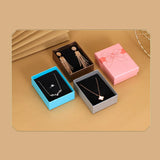 5 pcs Bowknot Jewelry Packaging Box Dustproof Collection Organizer
