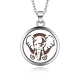 Aroma Diffuser Necklace Animal Lock Essential Oils Aromatherapy Pendant