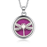 Aroma Diffuser Necklace Animal Lock Essential Oils Aromatherapy Pendant
