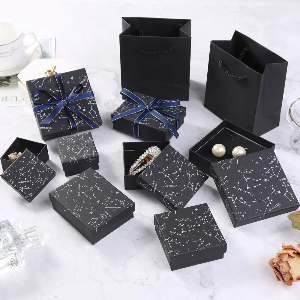 Vintage Constellations Jewelry Storage For Rings Earrings Necklaces
