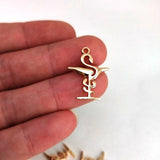 Pharmacy Sign Pendant Charm Necklace for Women
