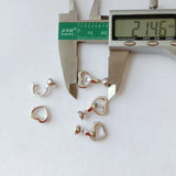 5 pcs High Quality Jewelry Clasps Set - Heart Clasp, Bracelet Clasp, Pearl Clasp