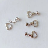 5 pcs High Quality Jewelry Clasps Set - Heart Clasp, Bracelet Clasp, Pearl Clasp