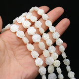 5 Pc Mother-of-Pearl Sea Water Rose Beads for Jewelry Making DIY