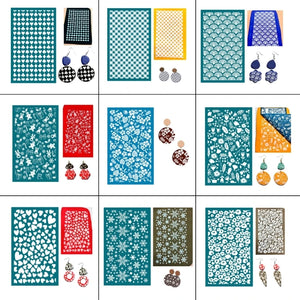 5-pc Screen Print Tape Scraper w/ Earring Cutter