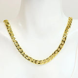 18K Plated Solo Link Chain Necklace with Lobsters 80128