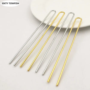 5pcs 115mm Metal Hair Pins Hair Sticks Hair Jewelry Findings