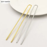 5pcs 115mm Metal Hair Pins Hair Sticks Hair Jewelry Findings