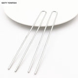 5pcs 115mm Metal Hair Pins Hair Sticks Hair Jewelry Findings