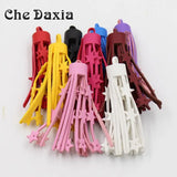 (5 pack) Star Pattern PU Leather Tassel DIY Necklace Accessories Bag Pendant