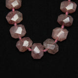Natural Crystal Quartz Faceted Slab Loose Beads Pendants