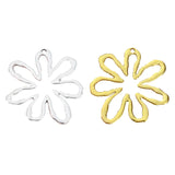 Tibetan Silver/Gold Large Flower Charms Pendants DIY Necklace Jewelry