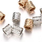 9mm Tube Big Hole CCB Spacer Beads for Jewelry Making DIY Bracelet