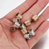 9mm Tube Big Hole CCB Spacer Beads for Jewelry Making DIY Bracelet