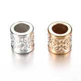 9mm Tube Big Hole CCB Spacer Beads for Jewelry Making DIY Bracelet