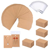 100 Earring Display Cards & Bags for Stud & Dangle Earrings