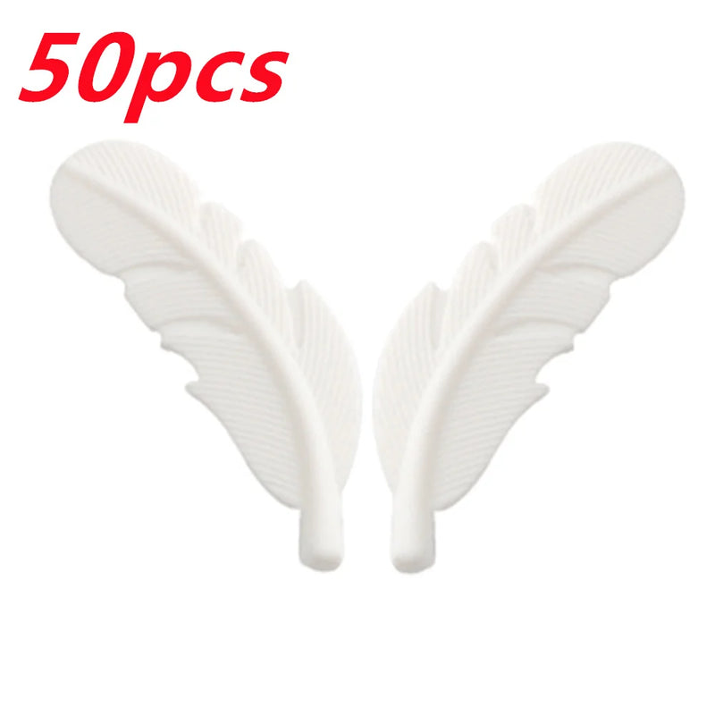 Feather Shape Silicone Beads for DIY Jewelry Making and Pacifier Chains