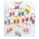 Lace Mesh Ball Plush Pom Poms DIY Material