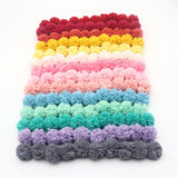 Lace Mesh Ball Plush Pom Poms DIY Material