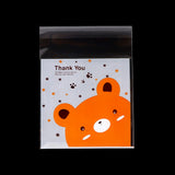 50/100 pcs 10x13cm Opp Self-Stick Transparent Gift Bag