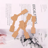 50/100PCS Blank Tags Necklace Ring Labels Stickers Jewelry Display Card