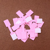 50/100PCS Blank Tags Necklace Ring Labels Stickers Jewelry Display Card