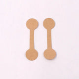 50/100PCS Blank Tags Necklace Ring Labels Stickers Jewelry Display Card