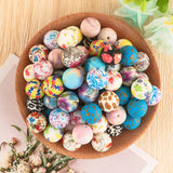 15mm Silicone Leopard Beads for Jewelry Making DIY - 50/100Pcs