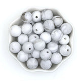 15mm Silicone Leopard Beads for Jewelry Making DIY - 50/100Pcs