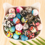 15mm Silicone Leopard Beads for Jewelry Making DIY - 50/100Pcs