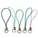 Colorful Lanyard Lasso Belt Rope Jump Ring Set for DIY Keychain Pendant