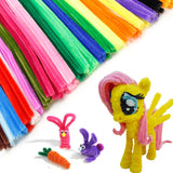 Colorful Glitter Chenille Stems Pipe Cleaners for Kids DIY Craft