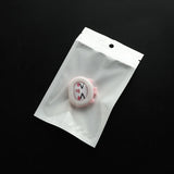 50/100Pcs Self Sealing Zipper Opp Bag Jewelry Earring Storage Pouches