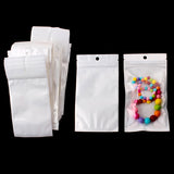 50/100Pcs Self Sealing Zipper Opp Bag Jewelry Earring Storage Pouches