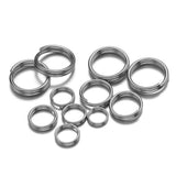 Stainless Steel Double Circle Jump Rings for Jewelry Making