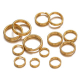 Stainless Steel Double Circle Jump Rings for Jewelry Making