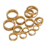 Stainless Steel Double Circle Jump Rings for Jewelry Making