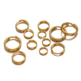 Stainless Steel Double Circle Jump Rings for Jewelry Making