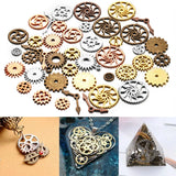 Mixed Antique Steampunk Cogs & Gears Charms for DIY Jewelry Making