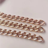 Acrylic Twisted Chains Link Enamel Chain Parts DIY Necklace Glasses Chain